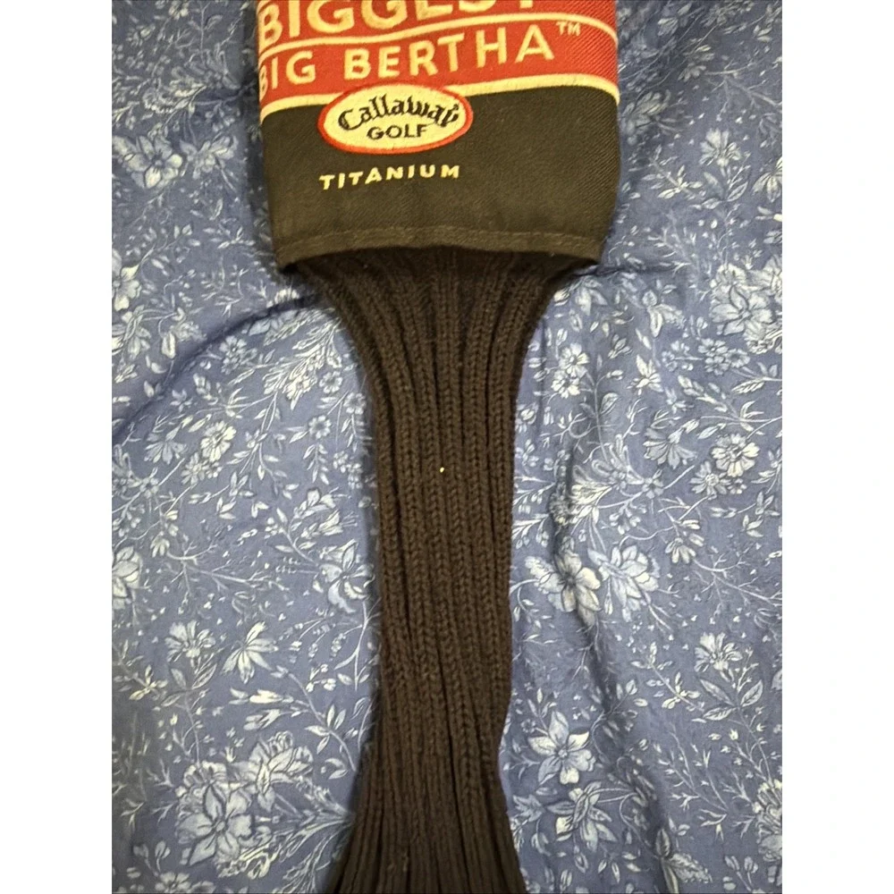 Callaway Golf Vintage The Biggest Big Bertha Titanium Cover For Driver Golf Club